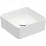 Praustuvas VILLEROY&BOCH Collaro 380x380mm keturkampis, montuojamas ant stalvir&scaron;io