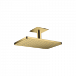 Du&scaron;o galva su laikikliu i&scaron; lubų AXOR ShowerSolutions 460/300 1jet, poliruoto aukso spalvos (Polished Gold Optic)