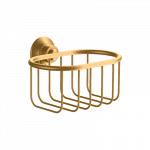 Muilinė - krep&scaron;elis AXOR Montreux, 160/101 mm, &scaron;lifuoto aukso spalva (Brushed Gold Optic)