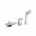 Vonios kra&scaron;to mai&scaron;ytuvas Rosa, chromuotas