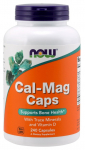 NOW Foods Cal-Mag Caps - 240 kapsulių