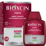 Bioxcin Forte Herbal Shampoo &ndash; stiprinamasis &scaron;ampūnas nuo intensyvaus plaukų slinkimo su BioComplex B11, 300 ml