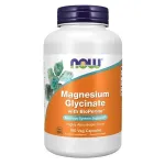 NOW Foods Magnesium Glycinate with BioPerine - 180 kapsulių