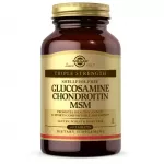 SOLGAR gliukozaminas, chondroitinas, MSM (60 tablečių)