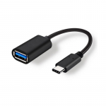 Adapteris i&scaron; Type-C į USB (OTG) juodas