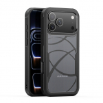 Dėklas Dux Ducis Shld Apple iPhone 17 Pro juodas (Rhythm&nbsp;Pattern)