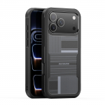 Dėklas Dux Ducis Shld Apple iPhone 17 Pro juodas (Umbra&nbsp;Pattern)