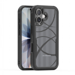 Dėklas Dux Ducis Shld Apple iPhone 17 juodas (Rhythm&nbsp;Pattern)