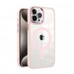 Dėklas Premium Mag Cover Apple iPhone 15 Plus rožinis