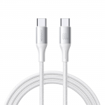 USB kabelis Joyroom S-A28 USB-C to USB-C 60W 1.0m baltas