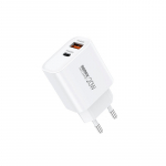Įkroviklis Remax RP-U120 20W USB-C/USB-A baltas