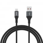 USB kabelis Dudao L3SM USB-A to MicroUSB 3A 1.2m juodas