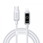 USB kabelis Joyroom S-A55 USB-C to Lightning 30W 1.2m baltas