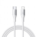 USB kabelis Joyroom S-A28 USB-C to Lightning 30W 2.0m baltas