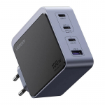Įkroviklis Ugreen X565 GaN 100W 3xUSB-C/USB-A pilkas (35043)