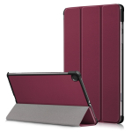 Dėklas Reach Smart Leather Nokia T21 tamsiai raudonas