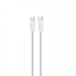 USB kabelis Dudao L6C USB-C to USB-C 60W 1.0m baltas
