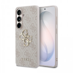 Dėklas Guess PU 4G Metal Logo Samsung S942 S26 rožinis
