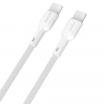 USB kabelis Dudao L9CMax USB-C to USB-C 240W 2.0m baltas
