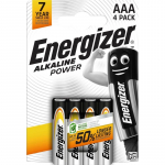 &Scaron;arminis elementas Energizer Alkaline Power LR03 (AAA) 1.5V 4 vnt.