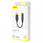 Audio adapteris Baseus L54 i&scaron; Type-C į 3.5mm juodas CATL54-01