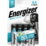 &Scaron;arminis elementas Energizer Max Plus LR6 (AA) 1.5V 4 vnt.