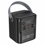 I&scaron;orinė baterija Power Bank Hoco J152 22.5W+PD20W 80000mAh juoda