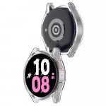 LCD apsauginis stikliukas/dėklas 360 degree cover Samsung Watch Active 2 44mm skaidrus