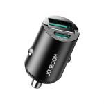 Automobilinis įkroviklis Joyroom JR-CCN18 USB-C/USB-A 65W juodas