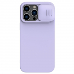 Dėklas Nillkin CamShield Silky Magnetic Silicone Apple iPhone 14 Plus &scaron;viesiai violetinis