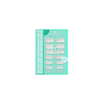 Essence What the Fake! Press-On 04 Bare White - komplektas su dirbtiniais nagais