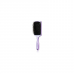 BrushArt Boar Bristle Paddle Hairbrush ( Metalick&aacute; lila ) - Ploch&yacute; kart&aacute;č