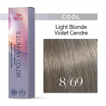 Wella Professional Illumina Color - plaukų dažai, 60 ml - 8/69