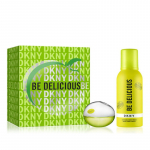 DKNY Be Delicious dovanų rinkinys &ndash; EDP 30 ml ir du&scaron;o putos 150 ml