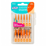 TePe Easypick XS/S Orange - tarpdančių krap&scaron;tukai, 60 vnt. - oranžiniai