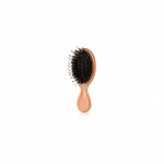 BrushArt Boar Bristle Paddle Hairbrush Travel - Cestovn&iacute; kart&aacute;č