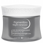 Bioderma Pigmentbio Night Renewer Cream - naktinis drėkinamasis kremas nuo pigmentinių dėmių, 50 ml