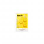 Missha Lemon Airy Fit Sheet Mask - Lak&scaron;tinė kaukė su citrinos ekstraktu, 19 g