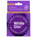 White Glo Purple Tooth Toner Polishing Powder - dantų balinimo milteliai, 30 g