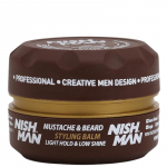 Nishman Mustache&Beard Styling Balm - barzdos ir ūsų formavimo va&scaron;kas, 100 ml