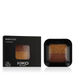 KIKO MILANO Bright Duo (14 Orange Gold/Copper) akių &scaron;e&scaron;ėliai, 1.8 g