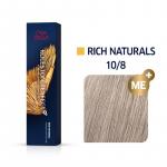 Wella Professional Koleston Perfect ME Rich Naturals - plaukų dažai, 60 ml - 10/8