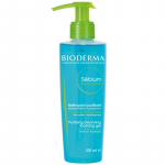 Bioderma S&Eacute;BIUM Gel Moussant Purifying And Foaming Gel - prausiklis mi&scaron;riai, riebiai ir į aknę linkusiai odai, 200 ml