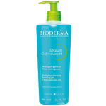 Bioderma S&Eacute;BIUM Gel Moussant Purifying And Foaming Gel - prausiklis mi&scaron;riai, riebiai ir į aknę linkusiai odai, 500 ml