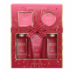 Baylis & Harding Midnight Cherry Bath Care Set - kūno priežiūros dovnų rinkinys