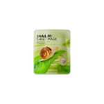 Missha Snail 3D Sheet Mask - veido kaukė drėkinamieji kremai su sraigių ekstraktu, 23 g