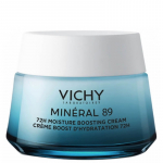 Vichy Mineral 89 72H Moisture Boosting Cream - drėkinamasis veido kremas, 50 ml