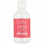 Wella Professional Invigo Color Brilliance Shampoo - &scaron;ampūnas ploniems plaukams, 100 ml