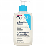 CeraVe SA Smoothing Cleanser - gelio pavidalo putų valiklis veidui ir kūnui, 236 ml