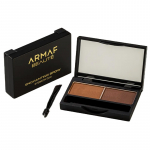 Armaf Enchanting Brow Eyebrow Duo - pudros &scaron;e&scaron;ėlių paletė antakiams, 3 g  02 Cappuccino